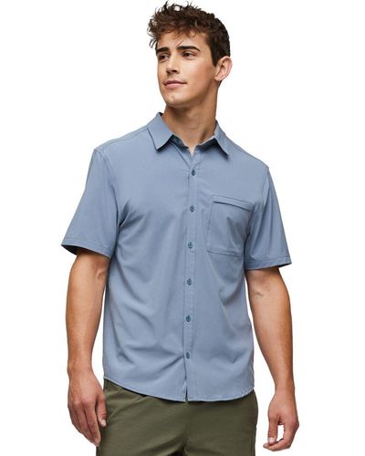COTOPAXI Cambio Button-Up Shirt - Blue