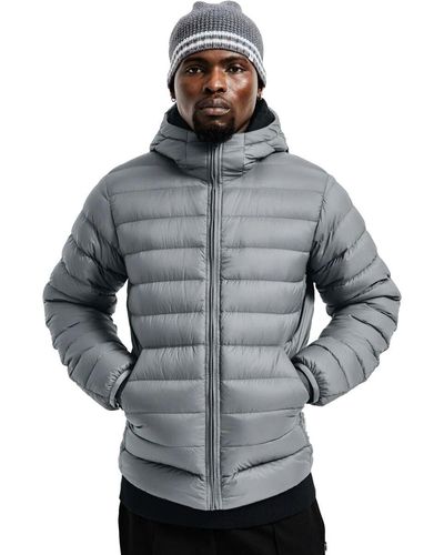 Reigning Champ Warm-up Downfill Jacket - Gray