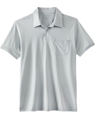 Outerknown Sojourn Polo - Gray