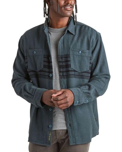 Howler Brothers Rodanthe Flannel Shirt - Gray