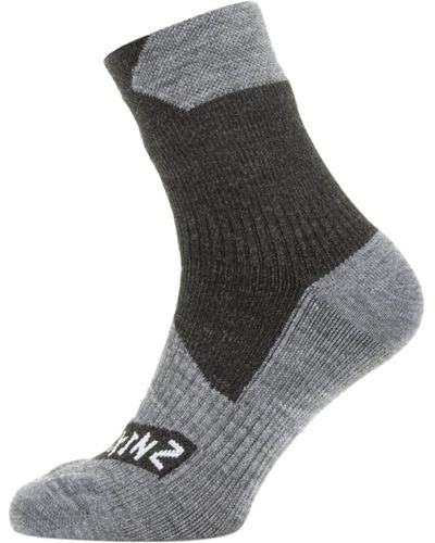 SealSkinz Walking Ankle Waterproof Merino Sock/ Marl - Gray