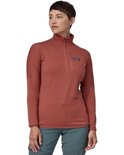 Patagonia R1 Fleece Pullover - Red