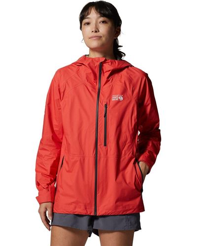 Mountain Hardwear Minimizer Gore-Tex Paclite Plus Jacket - Red