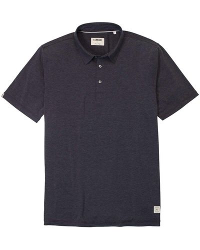 Linksoul Delray Solid Polo Shirt - Blue