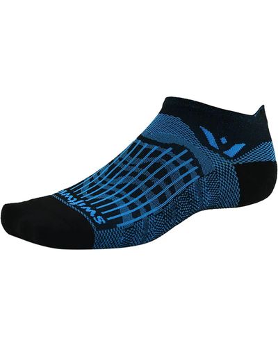 Swiftwick Aspire Zero Tab Sock Wave - Blue