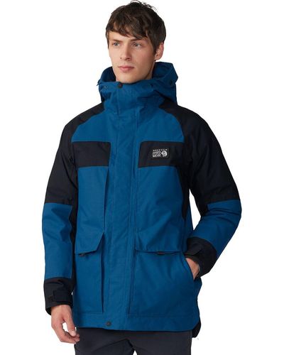 Mountain Hardwear Weather Down Parka - Blue