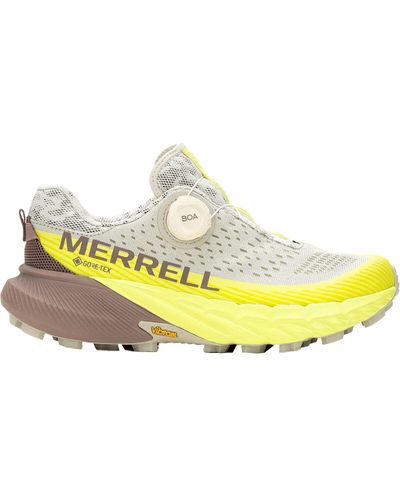 Merrell Agility Peak 5 Boa Gtx Trail Running Shoe - Yellow