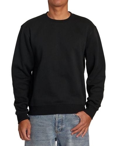 RVCA Dayshift Crew Sweatshirt - Black