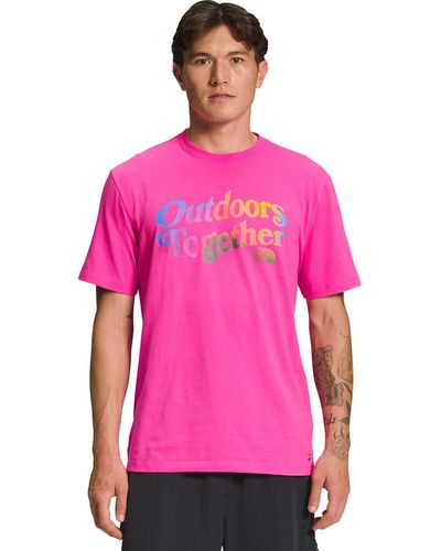 The North Face Pride Short-Sleeve T-Shirt - Pink