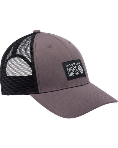 Mountain Hardwear Mhw Logo Trucker Hat - Gray
