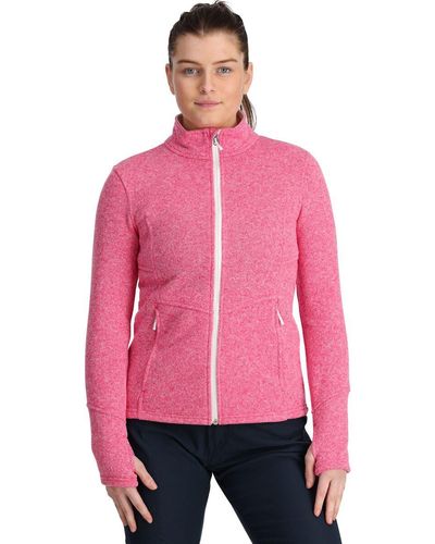 Spyder Soar Full-Zip Fleece Jacket - Pink