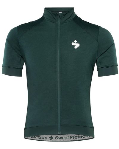 SWEET PROTECTION Crossfire Merino Short-Sleeve Jersey - Green