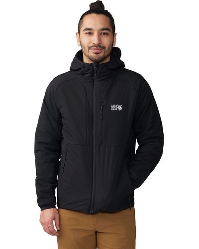 Mountain Hardwear Kor Stasis Hooded Jacket - Black
