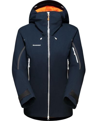 Mammut Nordwand Hs Thermo Hooded Insulated Jacket - Blue
