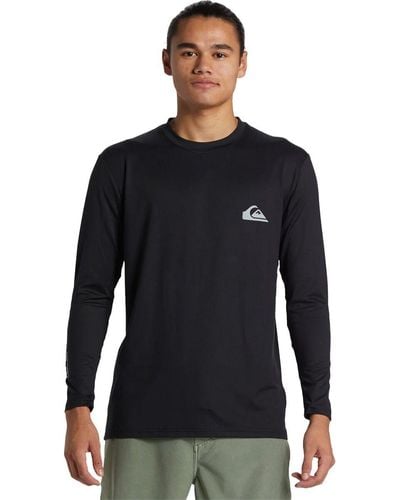 Quiksilver Everyday Surf Long-Sleeve T-Shirt - Black