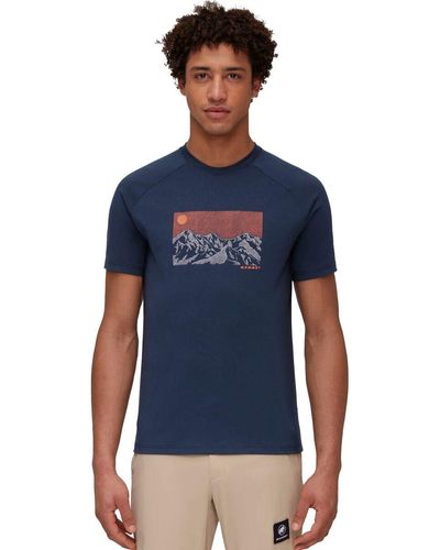 Mammut Mountain Trilogy T-Shirt - Blue