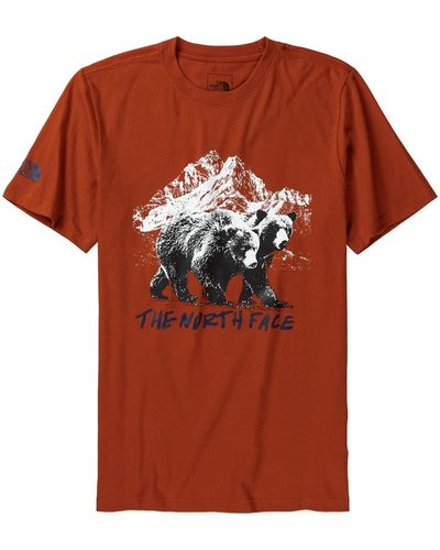 The North Face Bears T-Shirt - Orange