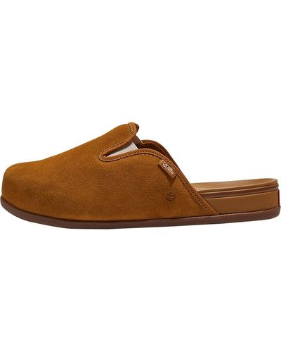 Vans Harbor Mule Vr3 Shoe Terry Cloth Golden - Brown