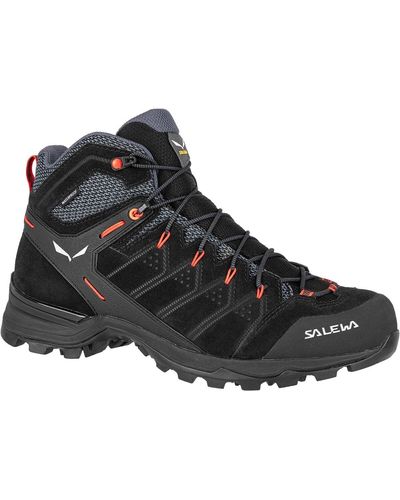 Salewa Alp Mate Mid Wp Hiking Boot - Black