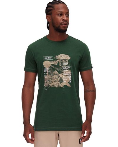Mammut Massone Rocks T-Shirt - Green