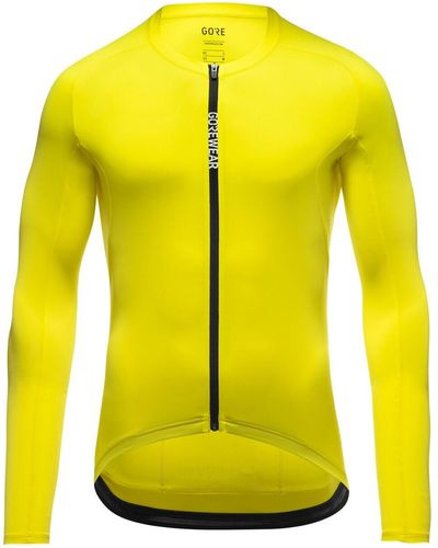Gore Wear Spinshift Long-Sleeve Jersey - Yellow