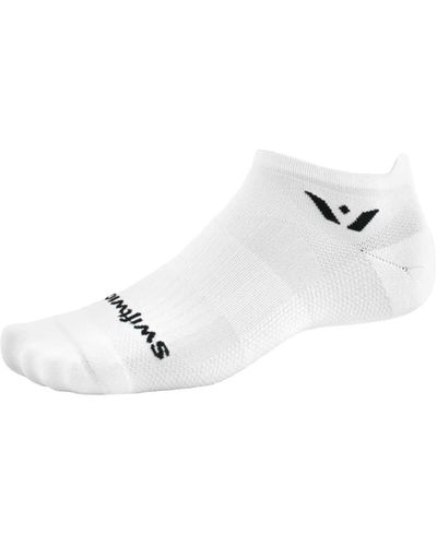 Swiftwick Aspire Zero Tab Sock - White