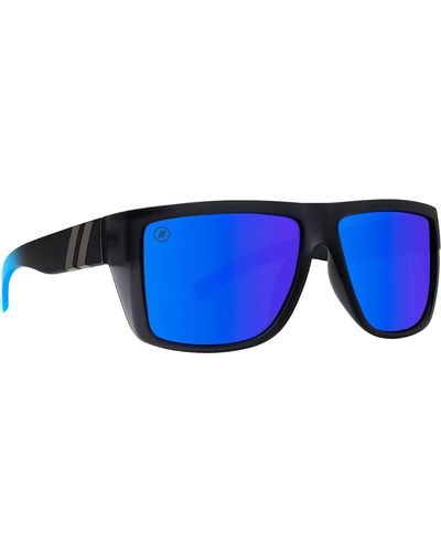 Blenders Eyewear Ridge Polarized Sunglasses Rebel Roar - Blue