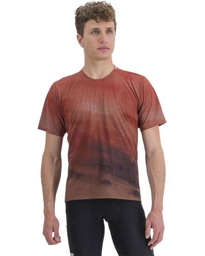 Sportful Flow Giara T-Shirt - Red