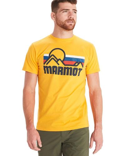 Marmot Coastal T-Shirt - Yellow