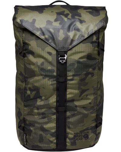 Mountain Hardwear Camp 4 Printed 32l Backpack - Green