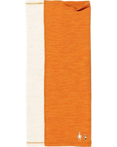 Smartwool Thermal Merino Colorblock Neck Gaiter - Orange