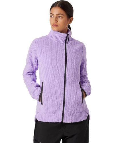 Helly Hansen Lyra Fleece Jacket - Purple
