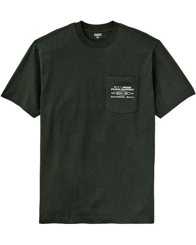 Filson Embroidered Pocket Short-sleeve T-shirt - Green