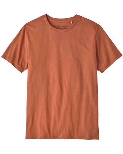Patagonia Organic Certified Cotton Lw T-Shirt - Orange