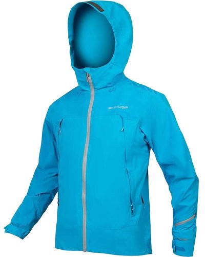 Endura Mt500 Waterproof Jacket Ii - Blue