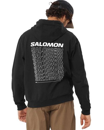 Salomon Performance Pullover Hoodie - Black