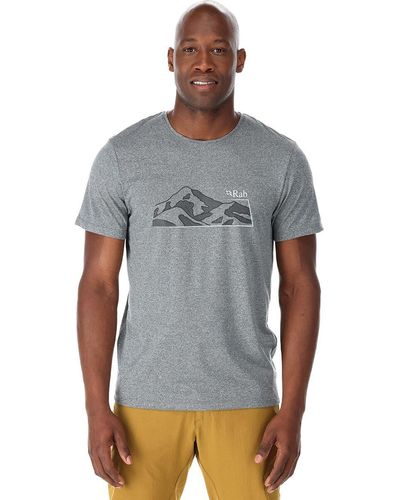 Rab Mantle Mountain T-shirt - Gray