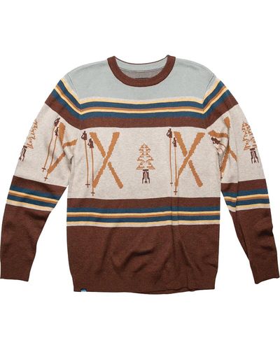 Kavu Highline Sweater - Brown