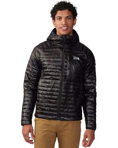 Mountain Hardwear Ventano Hooded Jacket - Black