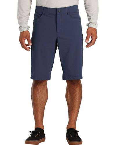 Outdoor Research Ferrosi Over 12In Short - Blue