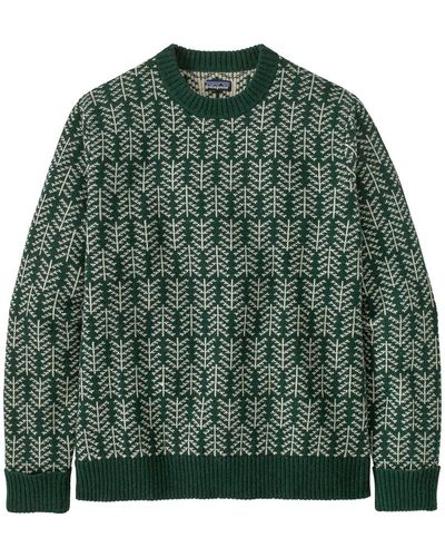 Patagonia Recycled Wool Sweater - Green