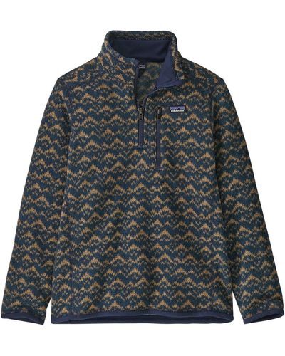 Patagonia Better Sweater 1/4-Zip Fleece Jacket - Gray