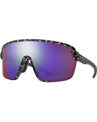 Smith Bobcat Chromapop Sunglasses Matte Marble - Purple
