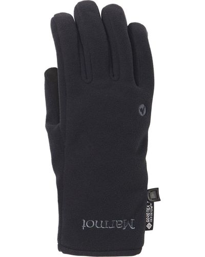 Marmot Infinium Windstopper Fleece Glove - Black