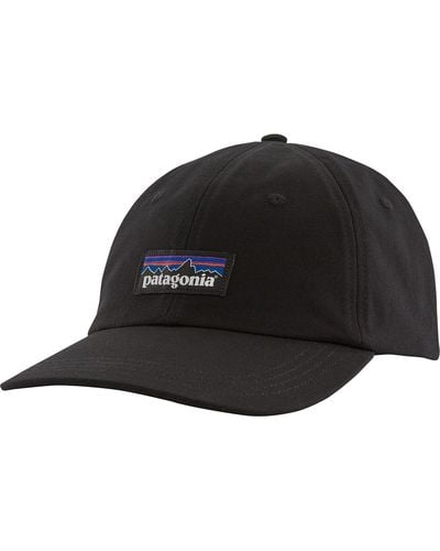 Patagonia P-6 Label Trad Cap - Black