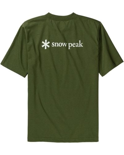 Snow Peak Camping Club T-Shirt - Green