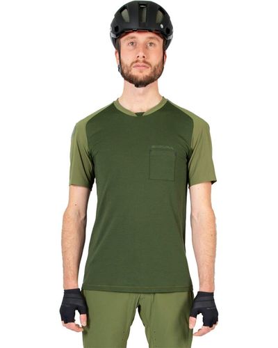 Endura Gv500 Foyle T-Shirt - Green