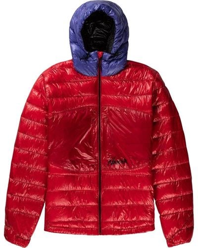 NANGA Aerial Down Parka Packable - Red