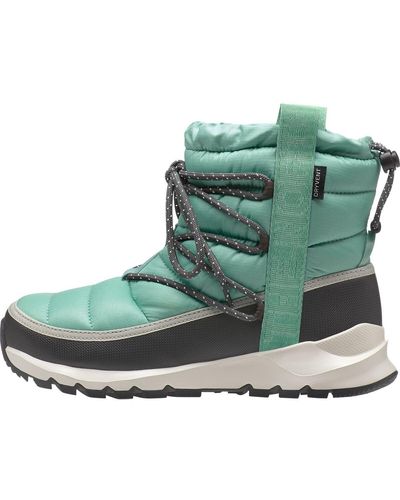 The North Face Thermoball Lace Up Wp Bootie - Green