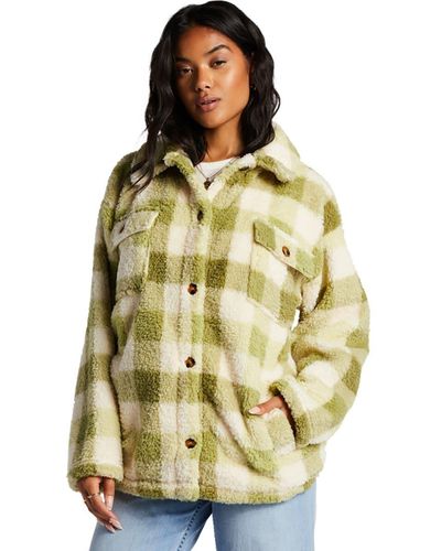 Billabong Fairbanks Fleece Jacket - Green